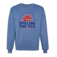 thumbnail image 1 of Wild Bobby Spilling The Tea Since 1773 Unisex Crewneck Sweatshirt, 1 of 6