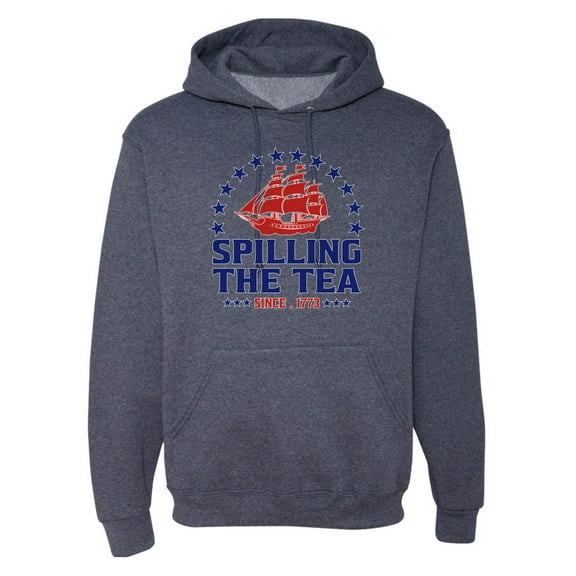 Wild Bobby Spilling The Tea Since 1773 Unisex Hoodie Sweatshirt