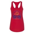 thumbnail image 1 of Wild Bobby Spilling The Tea Since 1773 Women Racerback Tank Top, 1 of 6
