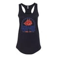 thumbnail image 1 of Wild Bobby Spilling The Tea Since 1773 Women Racerback Tank Top, 1 of 6