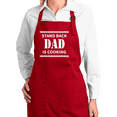 thumbnail image 1 of Wild Bobby, Stand Back Dad is Cooking Funny Kitchen Cooking Apron with Pockets Kitchen Cooking Apron Graphic Apron with Pockets, 1 of 1