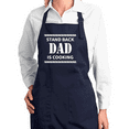 thumbnail image 1 of Wild Bobby, Stand Back Dad is Cooking Funny Kitchen Cooking Apron with Pockets Kitchen Cooking Apron Graphic Apron with Pockets, 1 of 1