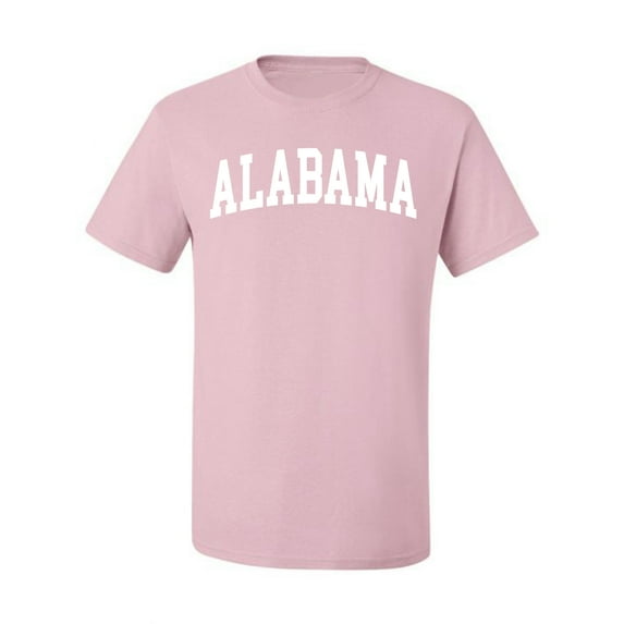 Wild Bobby State of Alabama College Style Men Tee