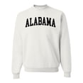 thumbnail image 1 of Wild Bobby State of Alabama College Style Unisex Crewneck Sweatshirt, 1 of 6