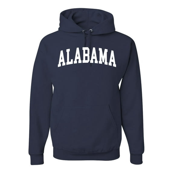 Wild Bobby State of Alabama College Style Unisex Hoodie Sweatshirt
