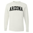 thumbnail image 1 of Wild Bobby State of Arizona College Style Men Long Sleeve Shirt, 1 of 6