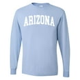 thumbnail image 1 of Wild Bobby State of Arizona College Style Men Long Sleeve Shirt, 1 of 6
