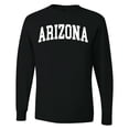 thumbnail image 1 of Wild Bobby State of Arizona College Style Men Long Sleeve Shirt, 1 of 6