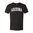 thumbnail image 1 of Wild Bobby State of Arizona College Style Men Premium Tri Blend Tee, 1 of 5