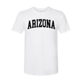 thumbnail image 1 of Wild Bobby State of Arizona College Style Men Premium Tri Blend Tee, 1 of 5