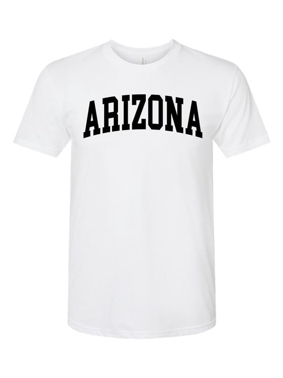 State of Arizona College Style Men Premium Tri Blend Tee