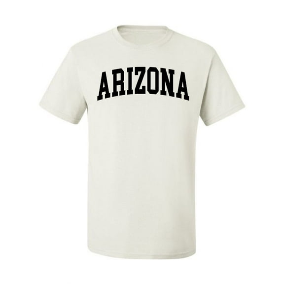 Wild Bobby State of Arizona College Style Men Tee