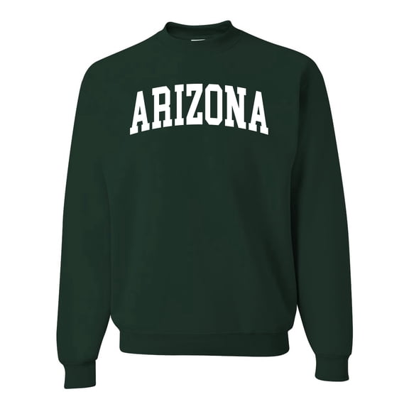 Wild Bobby State of Arizona College Style Unisex Crewneck Sweatshirt