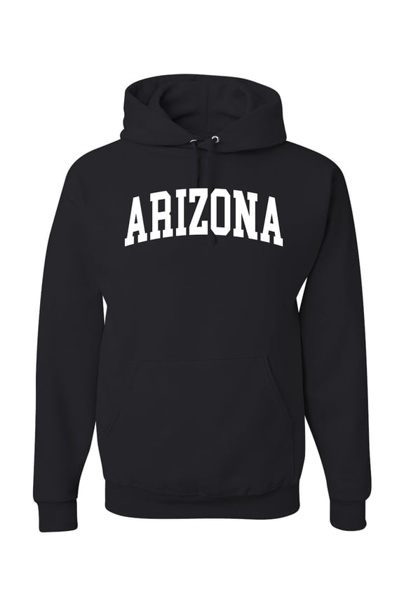 State of Arizona College Style Unisex Hoodie Sweatshirt