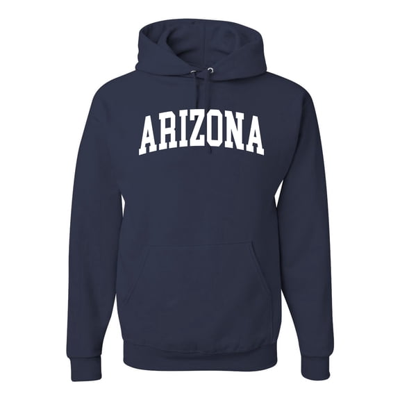 Wild Bobby State of Arizona College Style Unisex Hoodie Sweatshirt