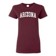 thumbnail image 1 of Wild Bobby State of Arizona College Style Women Graphic Tee, 1 of 6