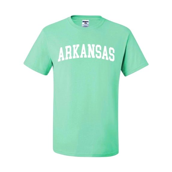 Wild Bobby State of Arkansas College Style Men Tee