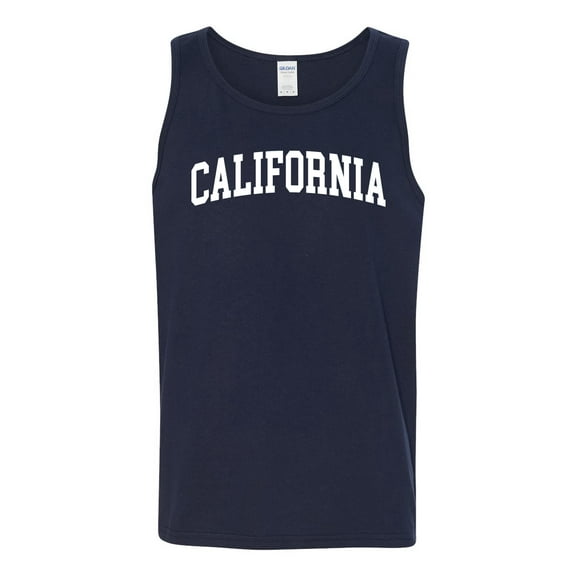 Wild Bobby State of California College Style Men Tank Top