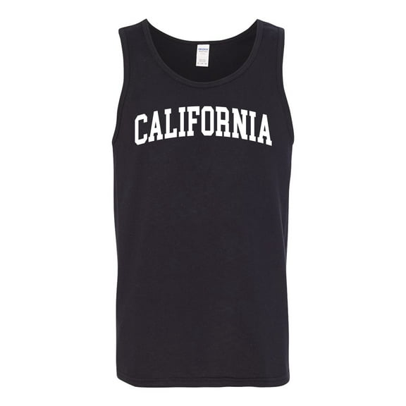 Wild Bobby State of California College Style Men Tank Top