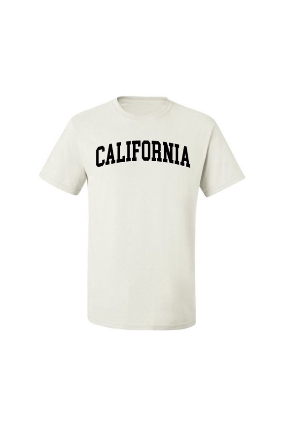 State of California College Style Men Tee