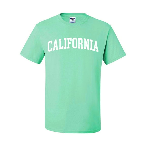 Wild Bobby State of California College Style Men Tee