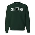 thumbnail image 1 of Wild Bobby State of California College Style Unisex Crewneck Sweatshirt, 1 of 6