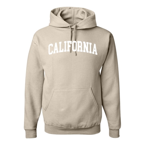 Wild Bobby State of California College Style Unisex Hoodie Sweatshirt