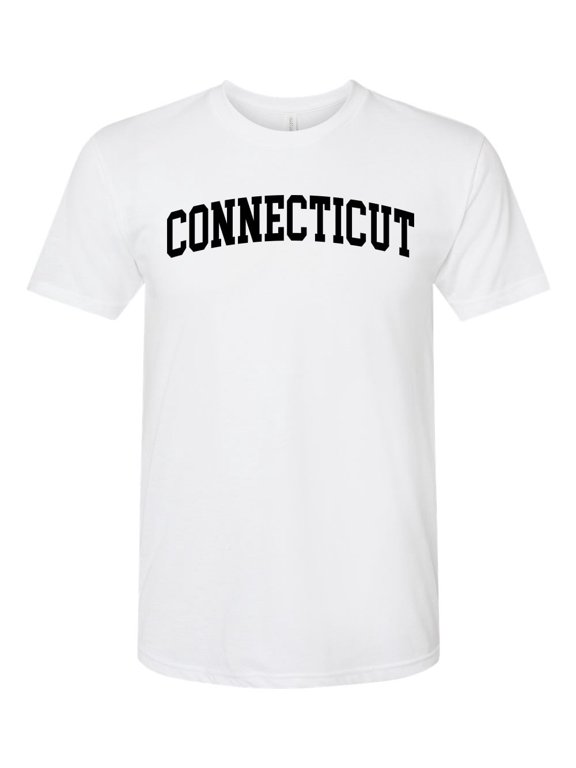 State of Connecticut College Style Men Premium Tri Blend Tee