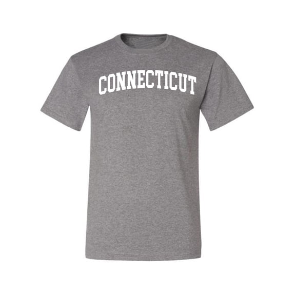Wild Bobby State of Connecticut College Style Men Tee