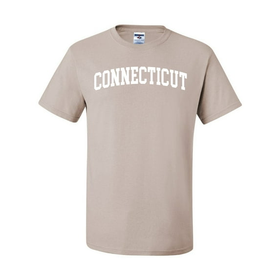 Wild Bobby State of Connecticut College Style Men Tee