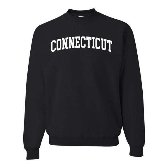 Wild Bobby State of Connecticut College Style Unisex Crewneck Sweatshirt