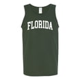 thumbnail image 1 of Wild Bobby State of Florida College Style Men Tank Top, 1 of 5