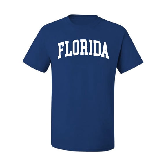 Wild Bobby State of Florida College Style Men Tee