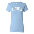 thumbnail image 1 of Wild Bobby State of Florida College Style Women Graphic Tee, 1 of 6