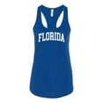 thumbnail image 1 of Wild Bobby State of Florida College Style Women Racerback Tank Top, 1 of 5