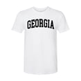 thumbnail image 1 of Wild Bobby State of Georgia College Style Men Premium Tri Blend Tee, 1 of 5