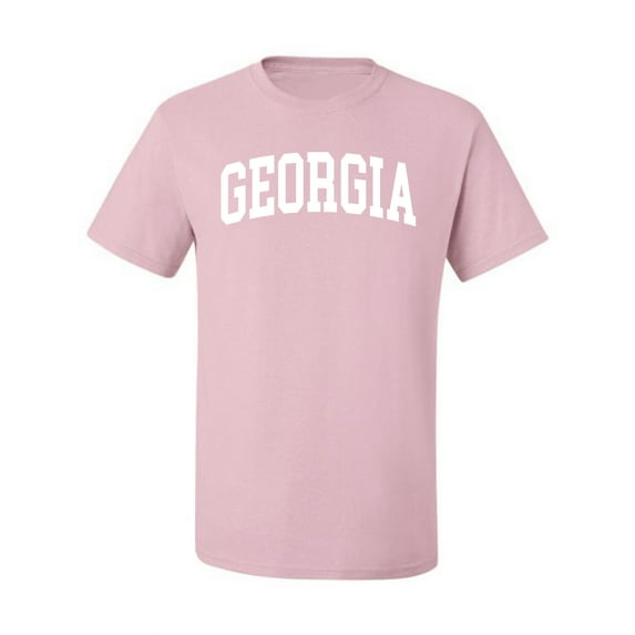 Wild Bobby State of Georgia College Style Men Tee