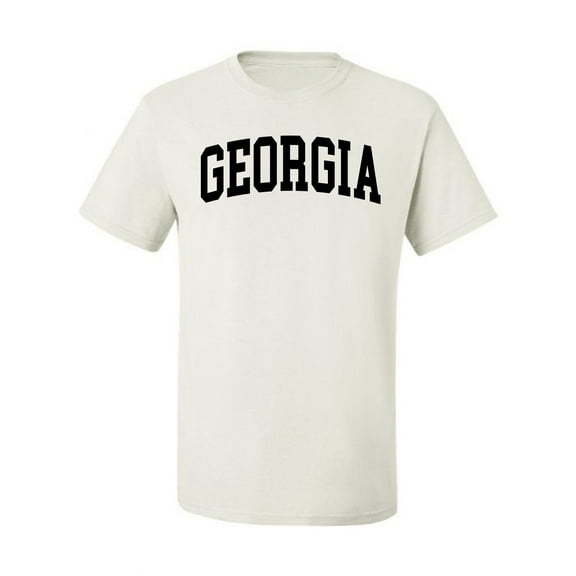 Wild Bobby State of Georgia College Style Men Tee