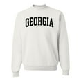 thumbnail image 1 of Wild Bobby State of Georgia College Style Unisex Crewneck Sweatshirt, 1 of 6