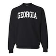 thumbnail image 1 of Wild Bobby State of Georgia College Style Unisex Crewneck Sweatshirt, 1 of 6