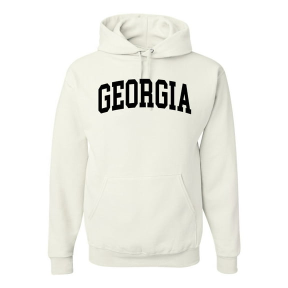 Wild Bobby State of Georgia College Style Unisex Hoodie Sweatshirt