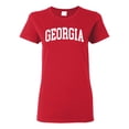 thumbnail image 1 of Wild Bobby State of Georgia College Style Women Graphic Tee, 1 of 6