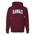 thumbnail image 1 of Wild Bobby State of Hawaii College Style Unisex Hoodie Sweatshirt, 1 of 6