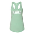 thumbnail image 1 of Wild Bobby State of Hawaii College Style Women Racerback Tank Top, 1 of 5