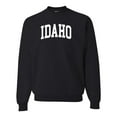 thumbnail image 1 of Wild Bobby State of Idaho College Style Unisex Crewneck Sweatshirt, 1 of 6