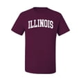 thumbnail image 1 of Wild Bobby State of Illinois College Style Men Tee, 1 of 5