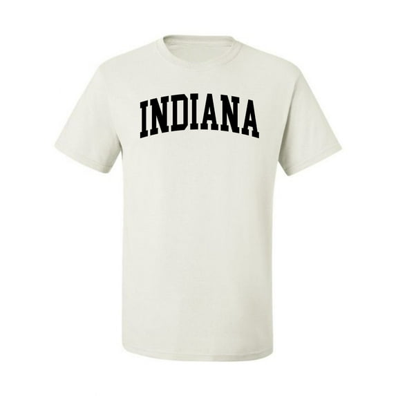 Wild Bobby State of Indiana College Style Men Tee