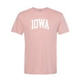 thumbnail image 1 of Wild Bobby State of Iowa College Style Men Premium Tri Blend Tee, 1 of 5