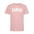 thumbnail image 1 of Wild Bobby State of Kansas College Style Men Premium Tri Blend Tee, 1 of 5