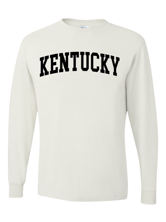 State of Kentucky College Style Men Long Sleeve Shirt